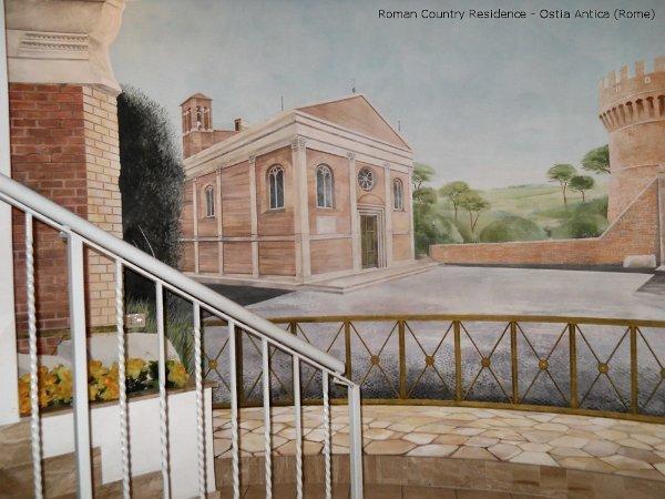 Roman Country Residence Ostia Antica Luaran gambar